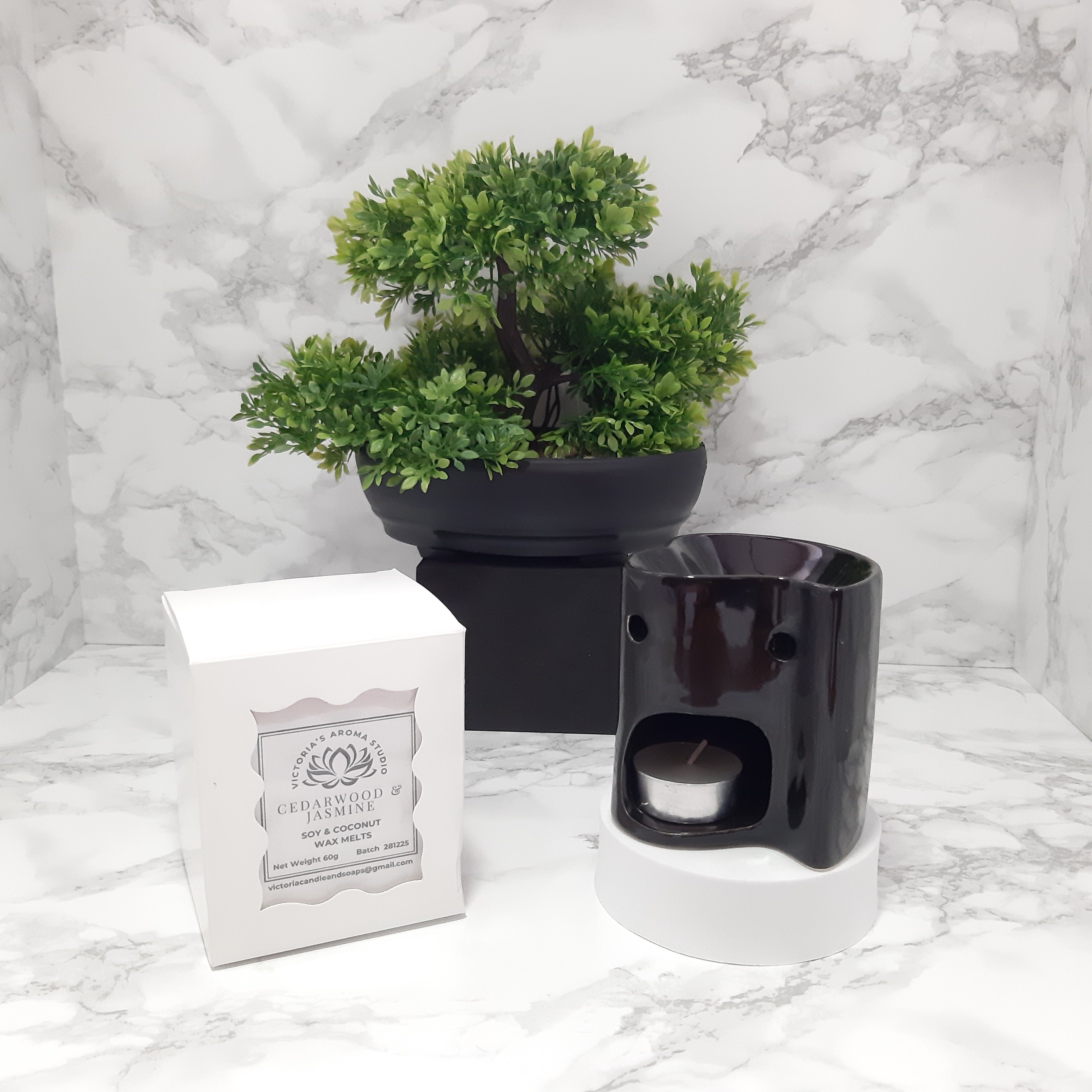 Heart Wax Warmer & Clamshell Gift Set