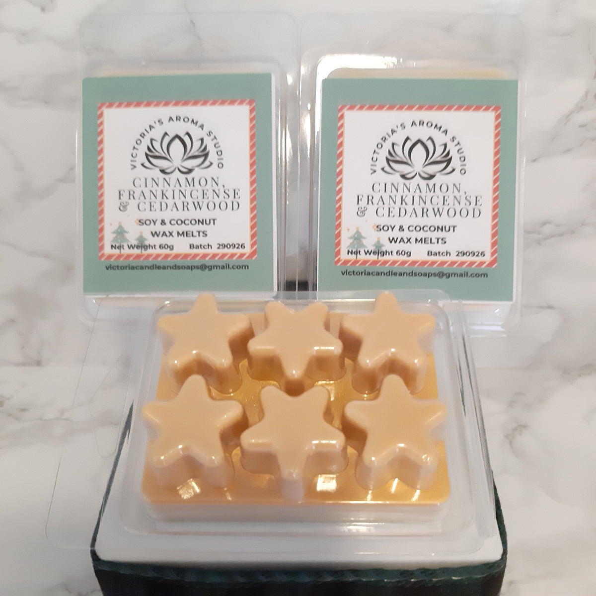Cinnamon, Frankincense & Cedarwood Scented Wax Melts