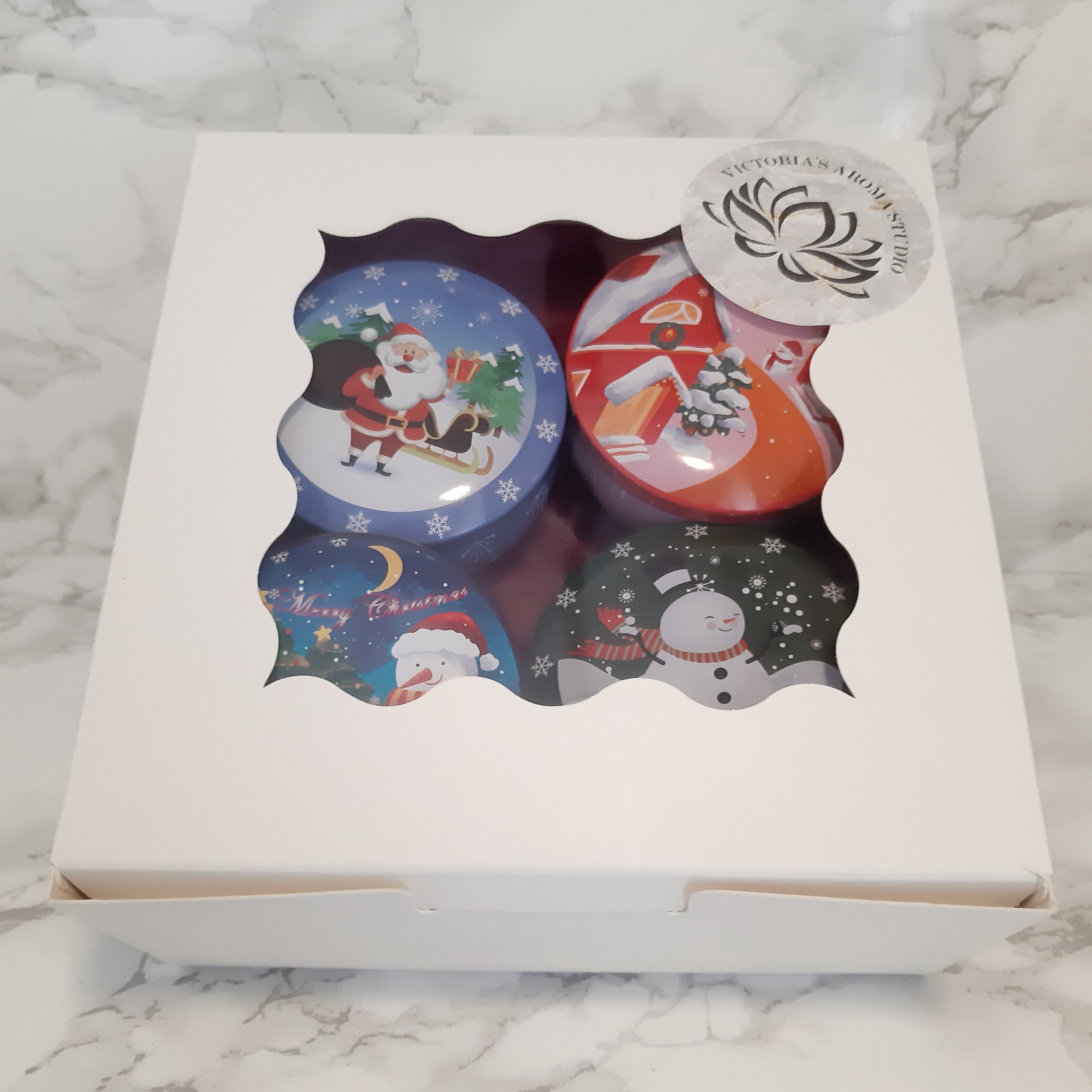 Christmas Candle Gift Set