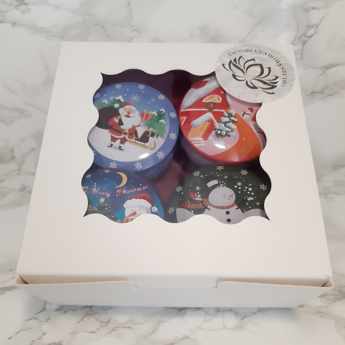 Christmas Candle Gift Set