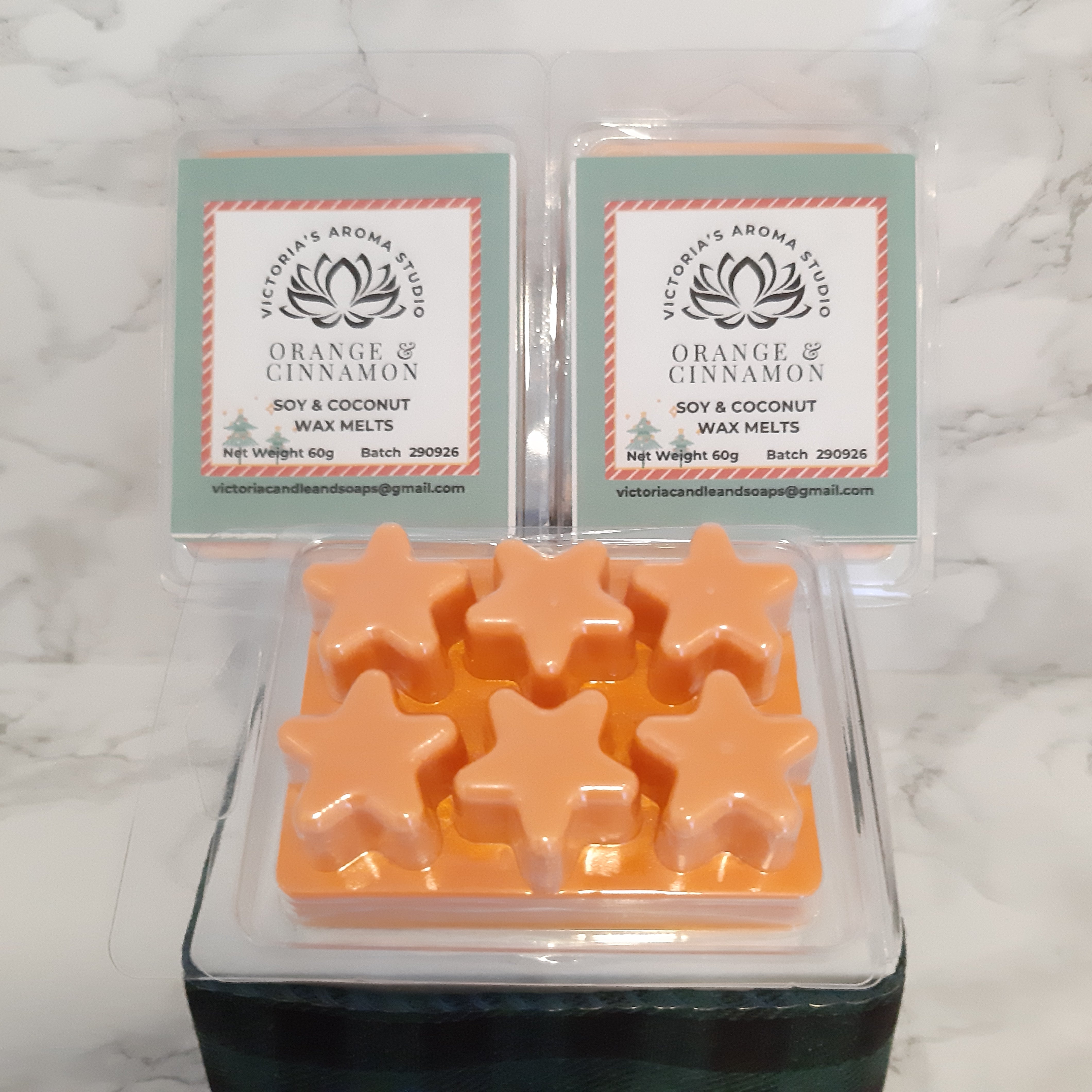 Orange & Cinnamon Scented Wax Melts
