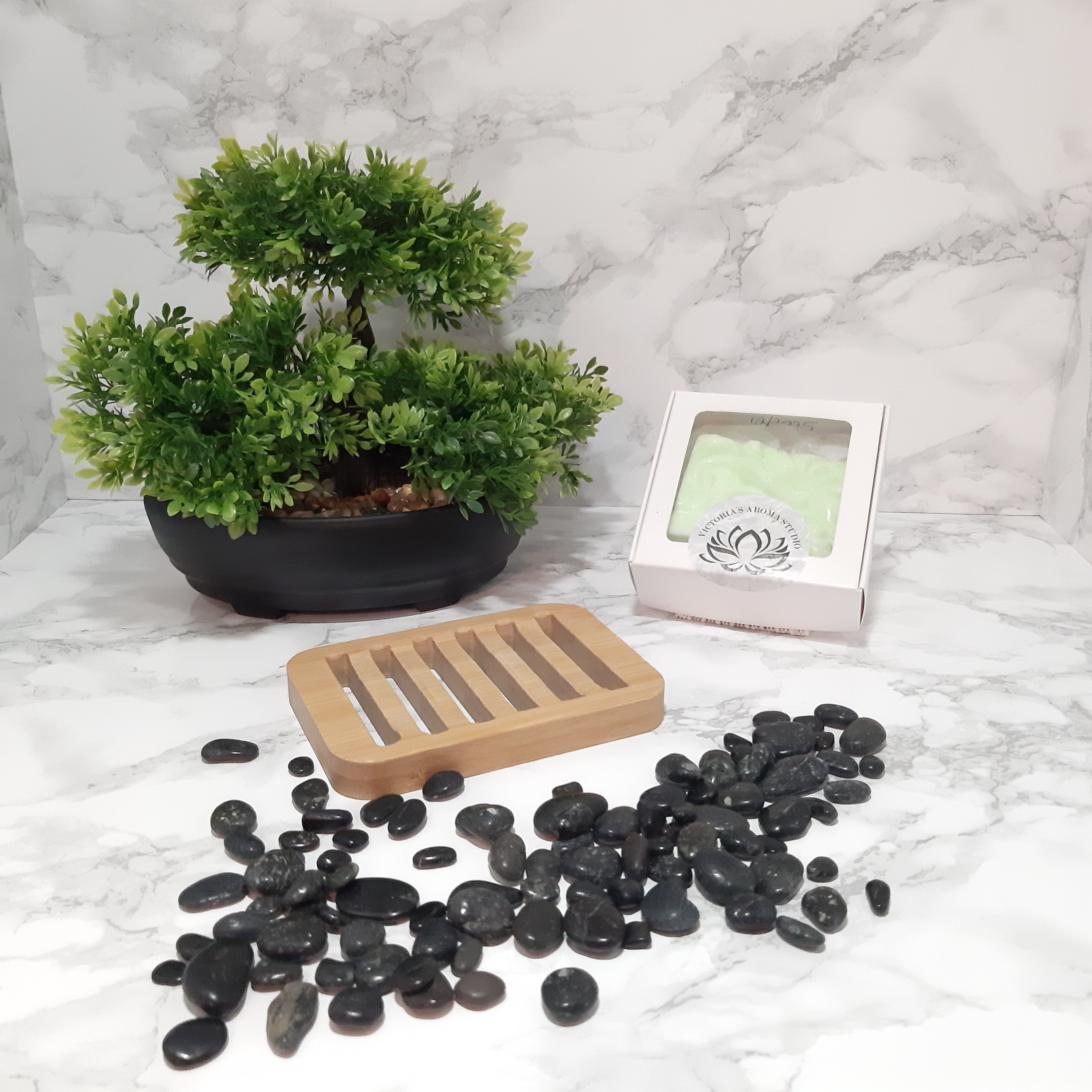 Soap Bar & Soap Dish Gift Set